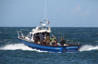 a picture showing the sea fishing boat Starida 2